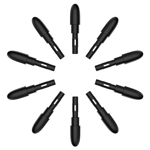 Veikk S640ve A30 Grafik Tablet Kalemi Için 10 Adet UÇ-NipP01