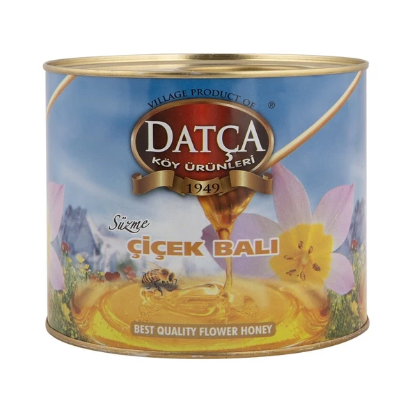 Datça Çiçek Balı Teneke 2750 gr