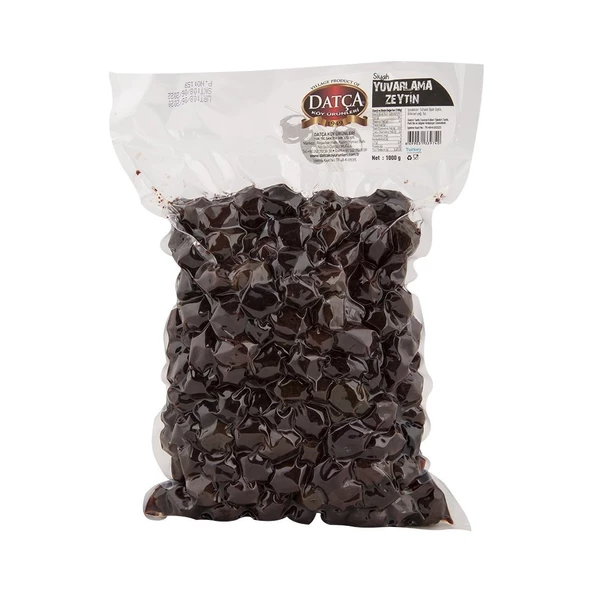 Datça Siyah Yuvarlama Zeytin 1000 gr