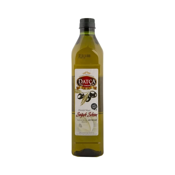 Datça Soğuk Sıkım Zeytinyağı Plastik Şişe 1 lt