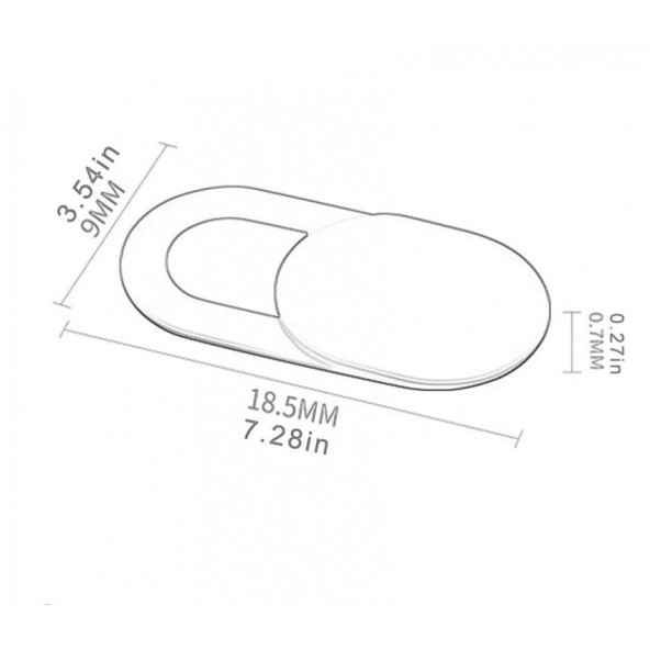 Ayex Web Kamerası Kapağı, Webcam Cover,Ayex Web Kamerası Kapağı, Webcam Cover, Notebook, Laptop, Macbook, Telefon ( 3 Adet ) - 2