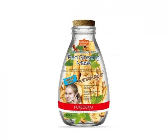 Purederm Ginseng Özlü E Vitaminli Maske
