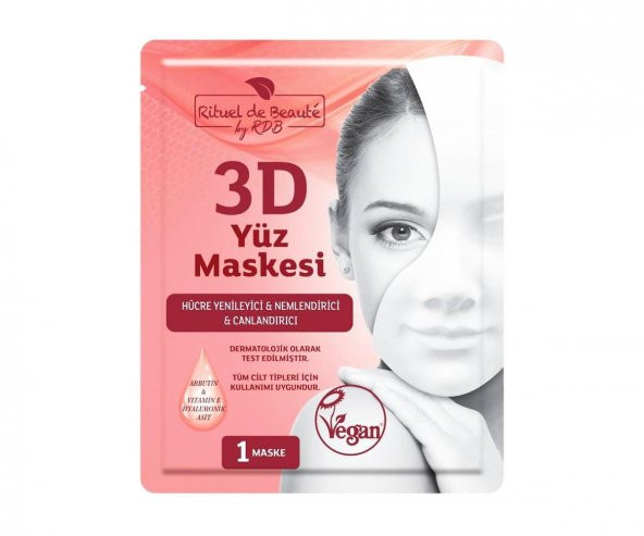 Rituel De Beaute Hücre 3D Yenileyici ve Canlandırıcı Yüz Maske
