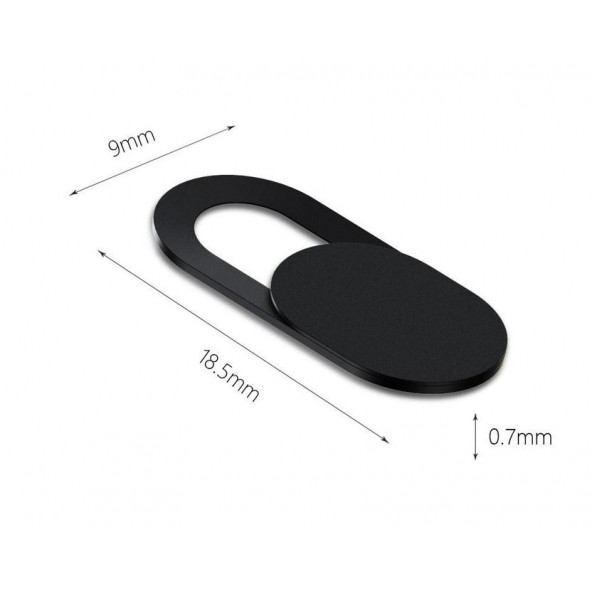 Ayex Web Kamerası Kapağı, Webcam Cover, Notebook, Laptop, Macbook, Telefon, Tablet İçin Kamera Kapatıcı, Gizleyici (3 Adet) - 3