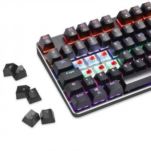 GAMEPOWER OGRE RAINBOW MEKANIK KLAVYE - Kırmızı Switch