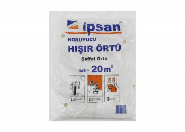 İpsan Koruyucu Hışır Örtü 4x5= 20 m² 8 Mikron
