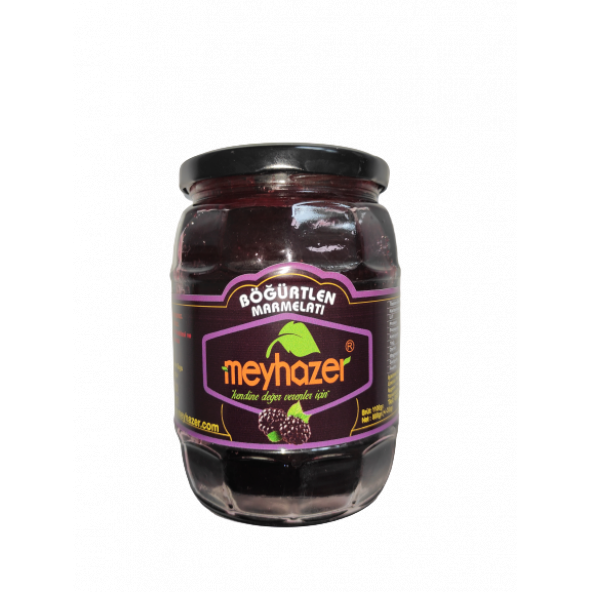 Gümüşhane Katkısız Doğal Böğürtlen Marmelatı 800 gr. - Meyhazer Gıda