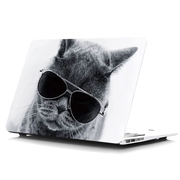 MacBook Air Kılıf 13 inç – A1369 A1466 ile Renkli Baskı Sert Koruma Kapak | Darbeye Çizilmeye Dayanıklı - Resim 4