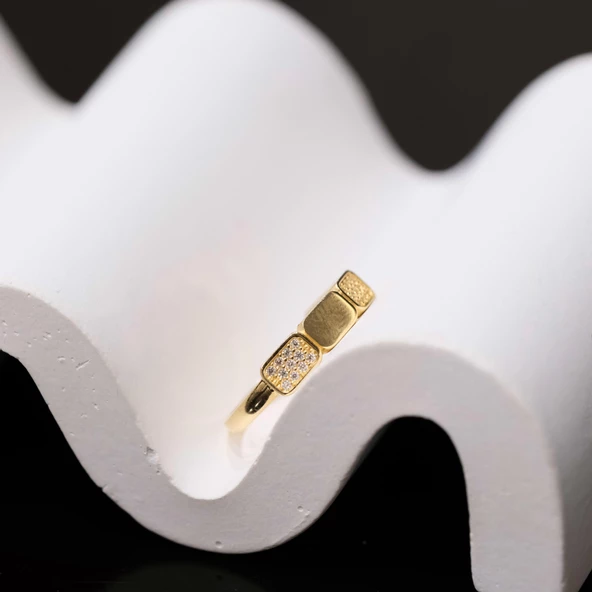 14 Ayar Altın Yüzük Ziynet Gold ZG2156 - 2
