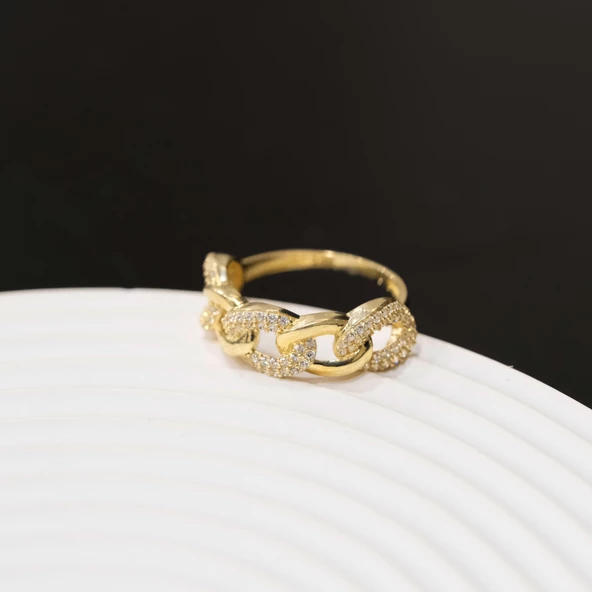 14 Ayar Altın Yüzük Ziynet Gold ZG2158 - 3