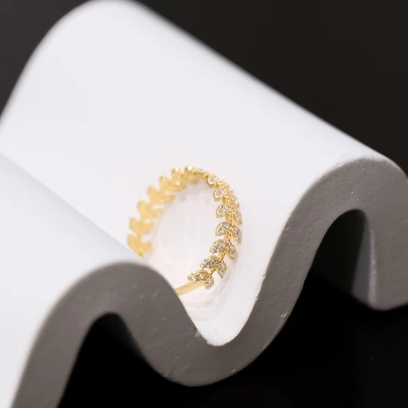 14 Ayar Altın Yüzük Ziynet Gold ZG2164 - 2