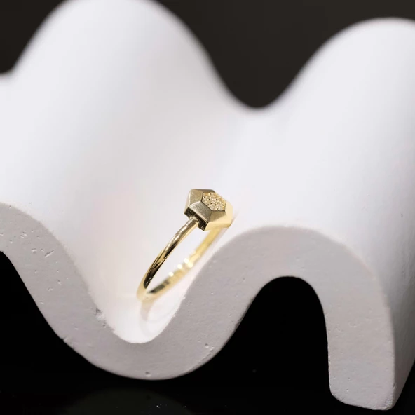 14 Ayar Altın Yüzük Ziynet Gold ZG2163 - 2