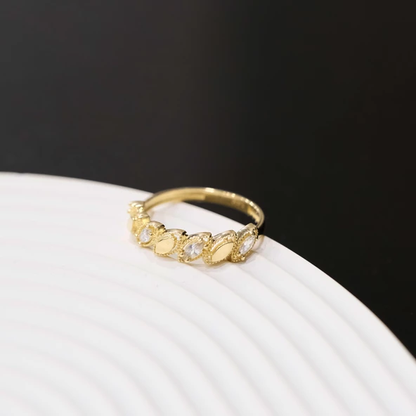 14 Ayar Altın Yüzük Ziynet Gold ZG2157 - 3