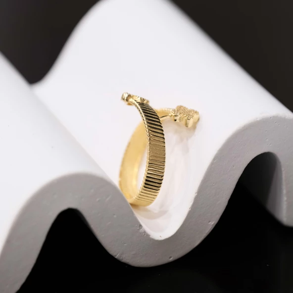 14 Ayar Altın Yüzük Ziynet Gold ZG2155 - 2
