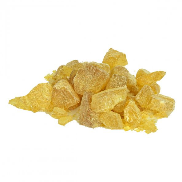 LokmanAVM Reçine Doğal Granül Çakıl Sarı 100 Gr Paket - 5