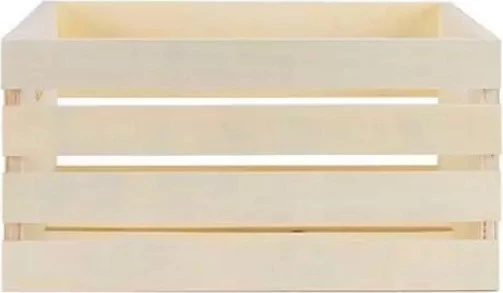 KUZELA Ahşap Dekoratif Büyük Kasa - 3