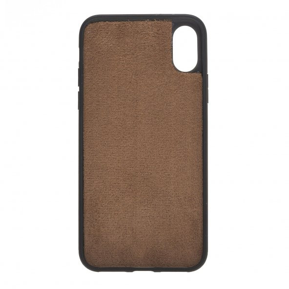 Bouletta FXC Deri Telefon Kılıfı iPhone X-XS Kahve - Resim 3