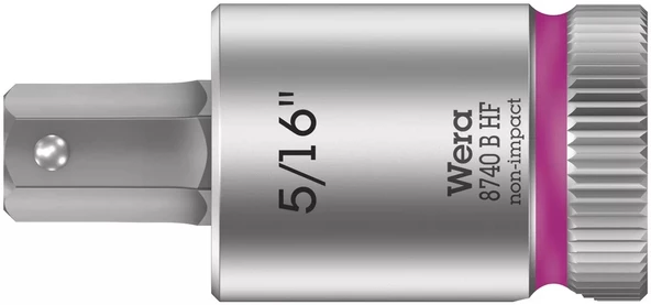 Wera 8740 B HF Hex-Plus 3/8" Lokma 5/16"x38,5mm 05003091001