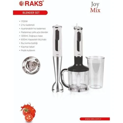 Raks Joy Mix Blender Seti 1700 w - 2