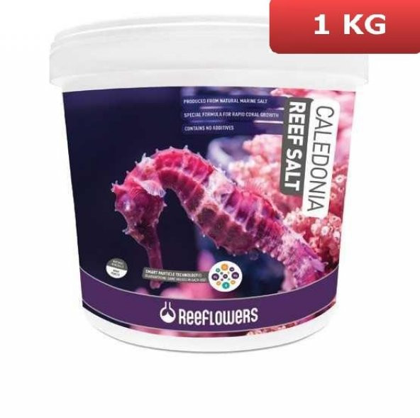 ReeFlowers Caledonia Reef Salt Akvaryum Deniz Tuzu 1 Kg AÇIK