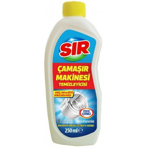 SIR ÇAMAŞIR MAKİNE TEMİZLEYİCİSİ 250 ML