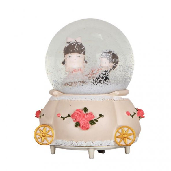 Seninle Bir Ömür Kurmalı Müzikli Kar Küresi - 2