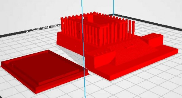 Anıtkabir (86x100x35mm) 3D Baskı - 1