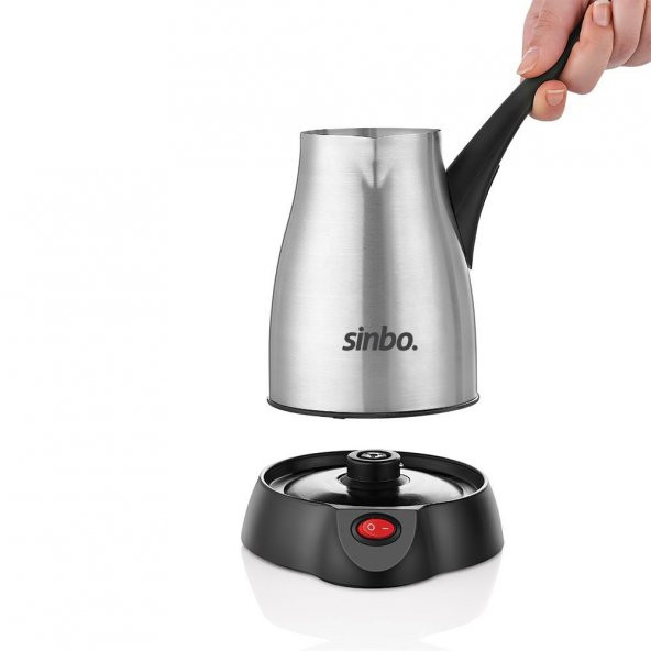 Sinbo Elektrikli Cezve Kahve Makinesi İnox SCM 2957 - 2