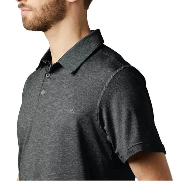 Columbia Tech Trail Polo Yaka Erkek Kısa Kollu Tişört AO2933-013 - 4
