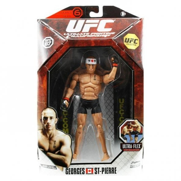 Ufc Kafes Dövüşcüsü Georges St Pierre Figür