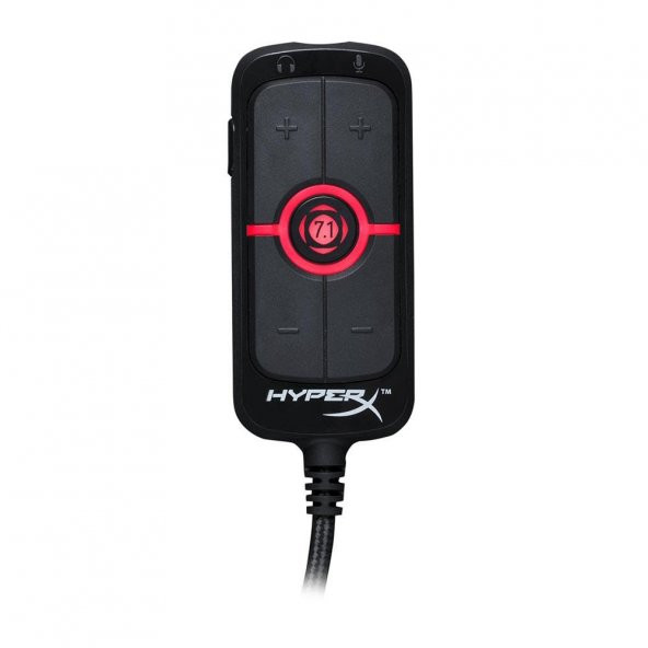 HyperX 7.1 AMP Surround USB Ses Kartı HX-USCCAMSS-BK