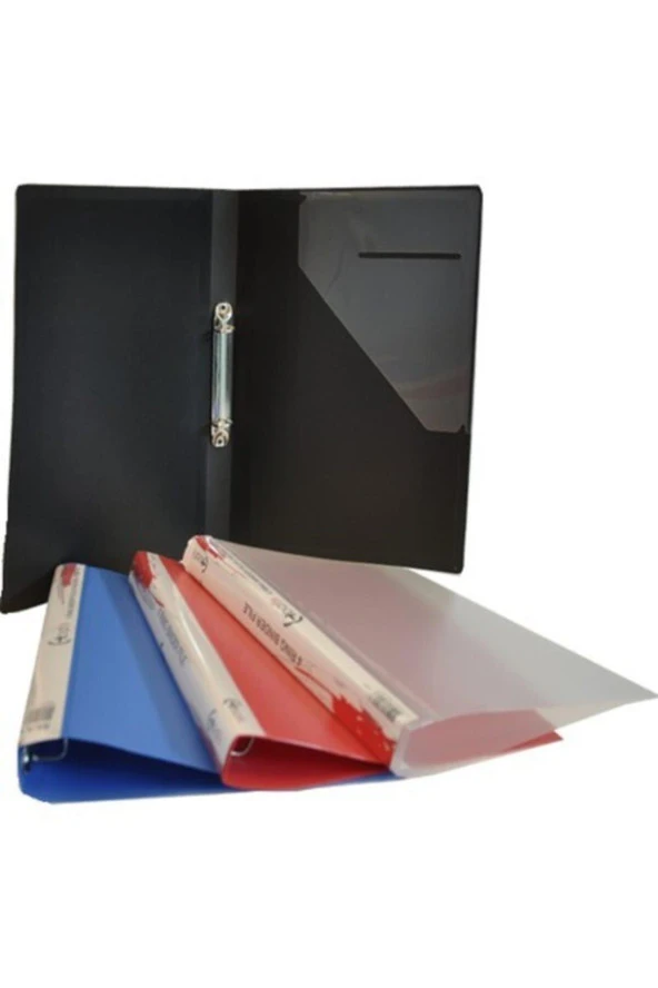 Bafix Halkalı Dosya 2 Halkalı A4 Şeffaf