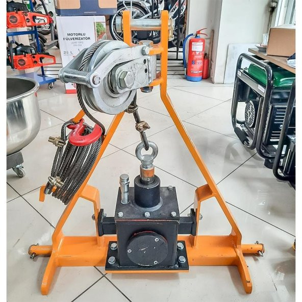 Kadıoğlu Vibrope X Şanzımanlı Halatlı Silkeleme Makinesi - 3