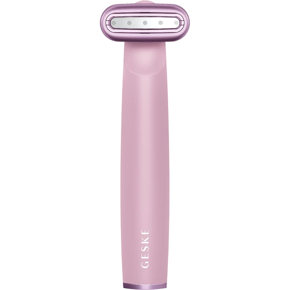 GESKE Titreşimli Döner Başlıklı Led Terapili Cilt Sıkılaştırıcı Yüz Bakım Cihazı Rotatable Head Skin Firming Wand - 7