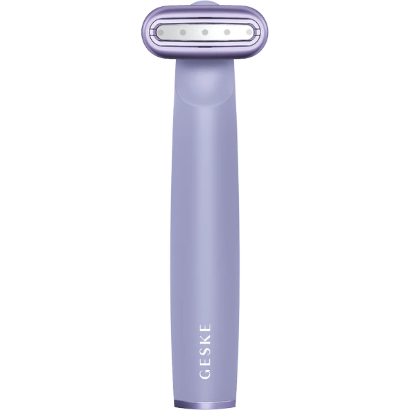 GESKE Titreşimli Döner Başlıklı Led Terapili Cilt Sıkılaştırıcı Yüz Bakım Cihazı Rotatable Head Skin Firming Wand - 8