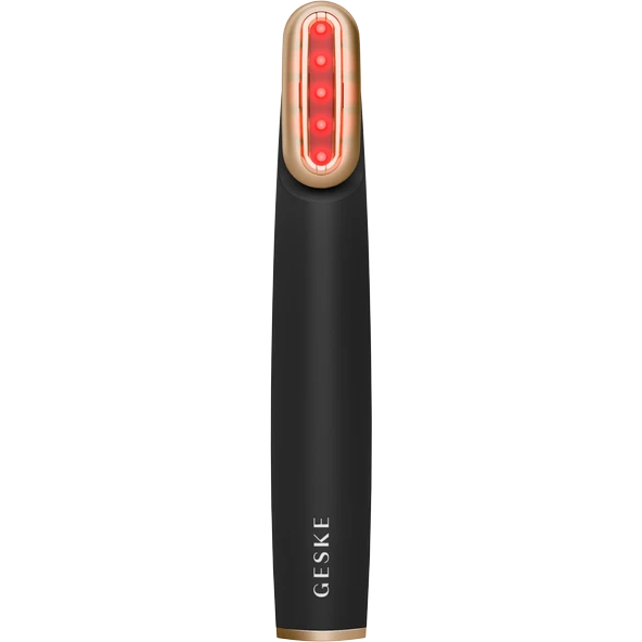 GESKE Titreşimli Döner Başlıklı Led Terapili Cilt Sıkılaştırıcı Yüz Bakım Cihazı Rotatable Head Skin Firming Wand - 2