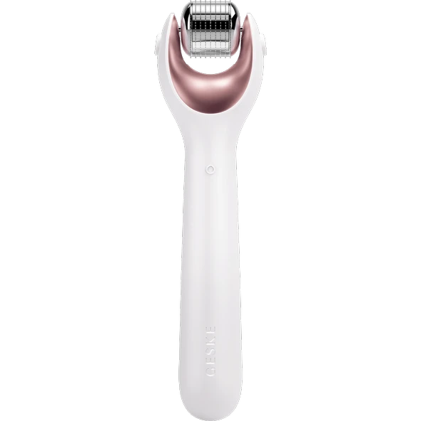 Geske Dermaroller Bakım Cihazı (Mikro İğneli, Buz Başlığı, Pembe Kuvars Başlıklı) MicroNeedle Face Roller - Resim 2