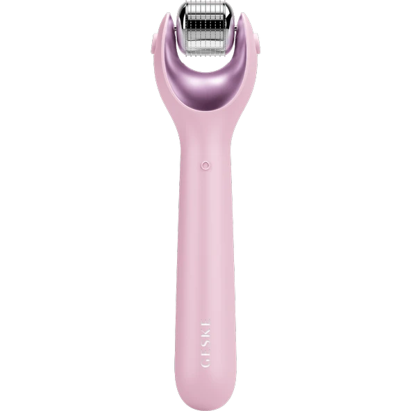 Geske Dermaroller Bakım Cihazı (Mikro İğneli, Buz Başlığı, Pembe Kuvars Başlıklı) MicroNeedle Face Roller - Resim 2