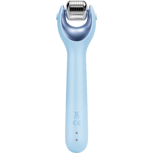 Geske Dermaroller Bakım Cihazı (Mikro İğneli, Buz Başlığı, Pembe Kuvars Başlıklı) MicroNeedle Face Roller - Resim 3