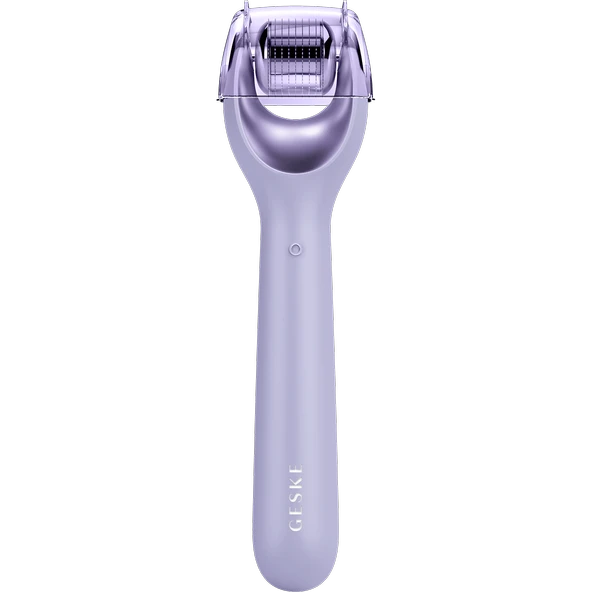 Geske Dermaroller Bakım Cihazı (Mikro İğneli, Buz Başlığı, Pembe Kuvars Başlıklı) MicroNeedle Face Roller - Resim 2