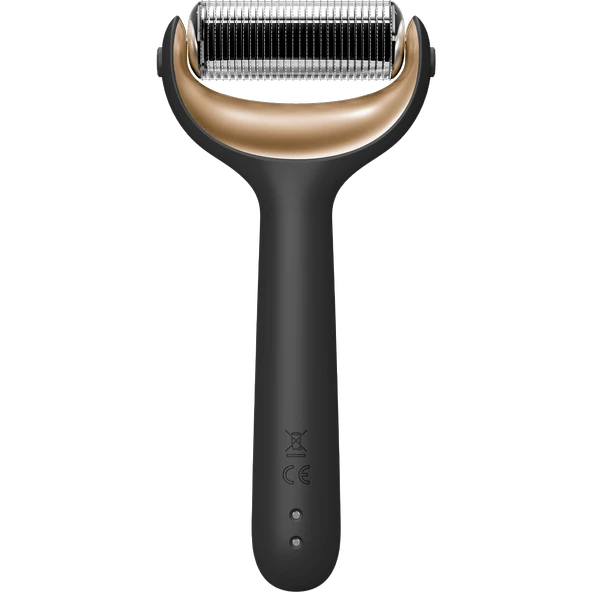 Geske Dermaroller Cihaz (Mikro İğneli, Buz Başlığı, Pembe Kuvars Başlıklı) MicroNeedle Face & Body Roller - Resim 3