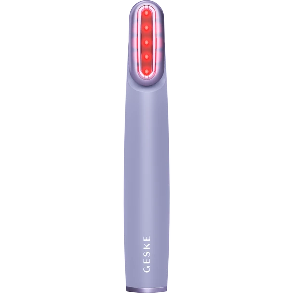 Geske Sıkılaştırıcı Yüz Bakım Cihazı (Kırmızı Led Terapili Titreşimli ve Döner Başlıklı) Skin Firming Wand - Resim 2