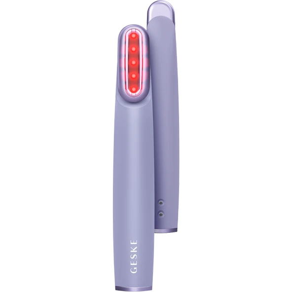 Geske Sıkılaştırıcı Yüz Bakım Cihazı (Kırmızı Led Terapili Titreşimli ve Döner Başlıklı) Skin Firming Wand ürün görseli 1