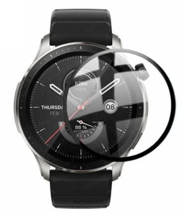 Amazfit GTR 47mm Akıllı Saat Uyumlu 5d Tam Kaplama Nano Ekran Koruyucu ürün görseli