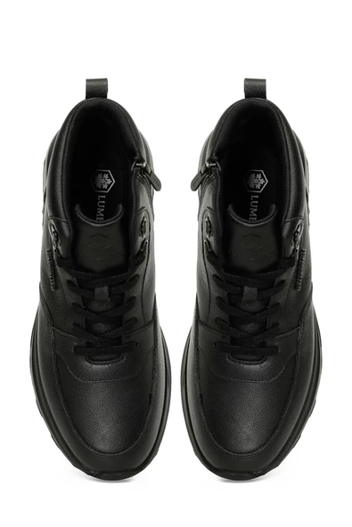 YEDID 4PR Siyah Erkek High Sneaker - 4