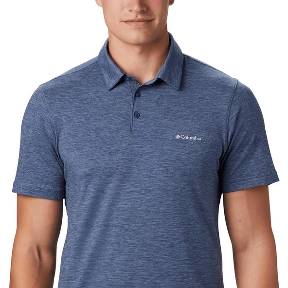 Columbia Tech Trail Polo Yaka Erkek Kısa Kollu Tişört AO2933-479 - 3
