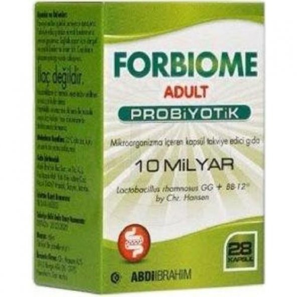Forbiome Adult Probiyotik 28 Kapsül