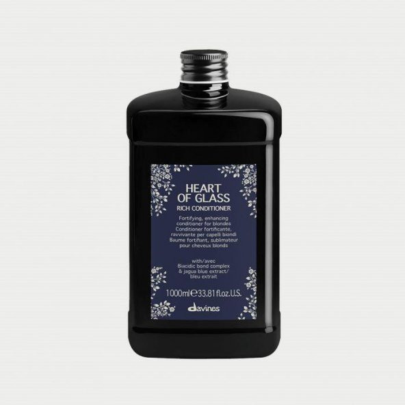 Davines Heart of Glass Rich Sarı Saçlar İçin Saç Kremi 1000 ml