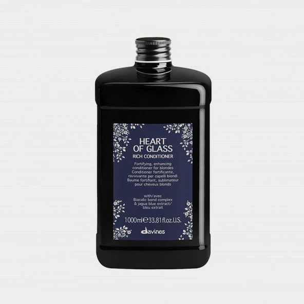 Davines Heart of Glass Rich Sarı Saçlar İçin Saç Kremi 1000 ml - 1