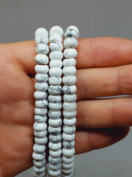 Havlit Taşı Rondela Kesim 5x8mm Dizi (54322) ürün görseli